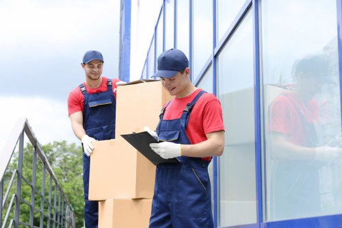Local removals team helping with a home move in Lambeth