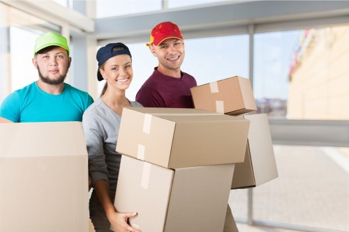 Van move arranged for a flat or apartment relocation in Lambeth